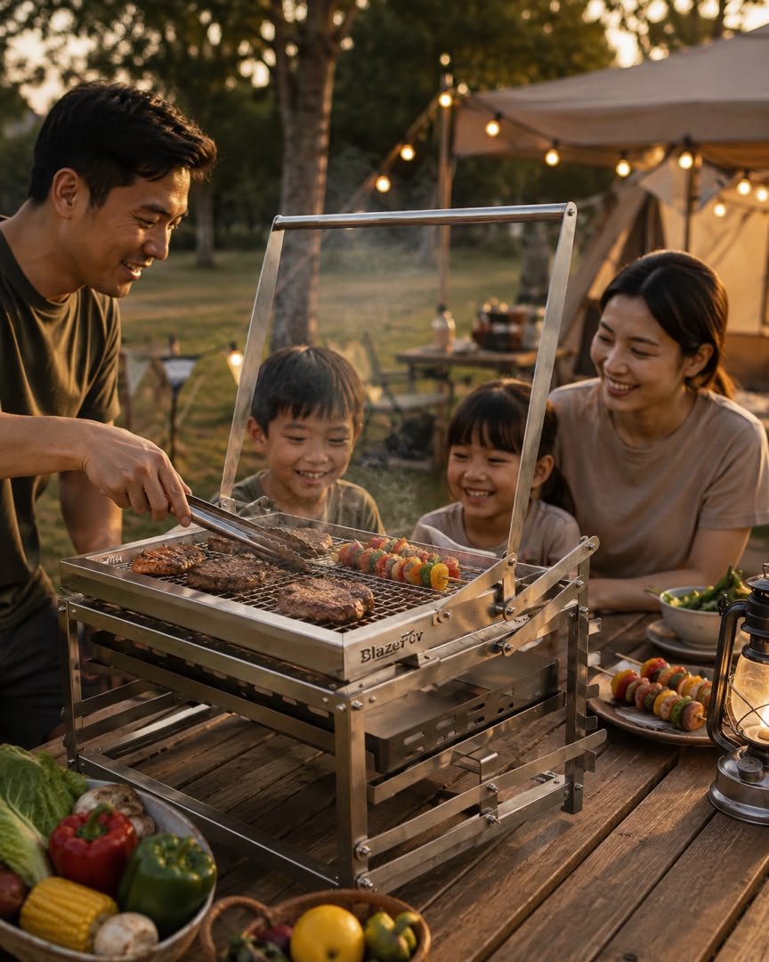 BlazeFor F1 family BBQ