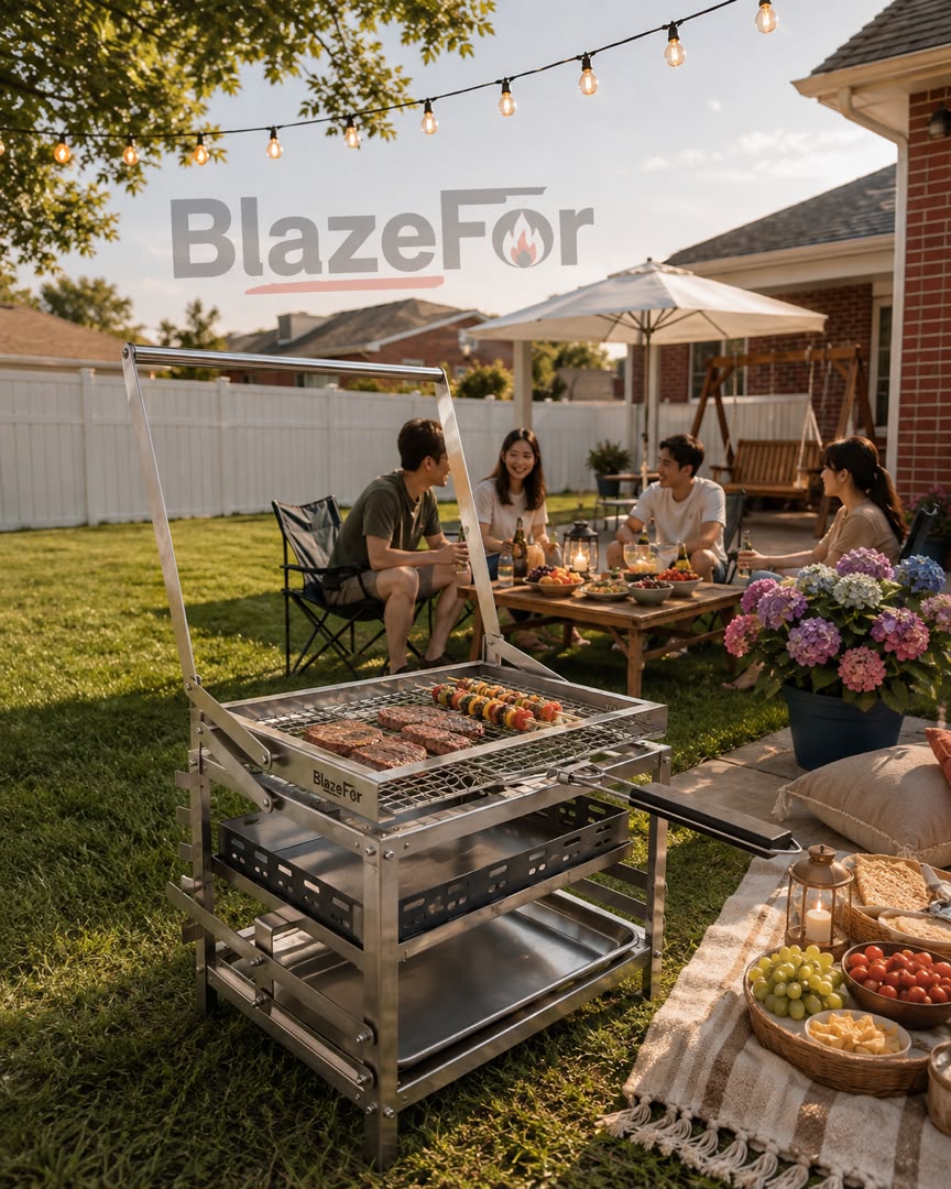BlazeFor F1 garden outdoor grill
