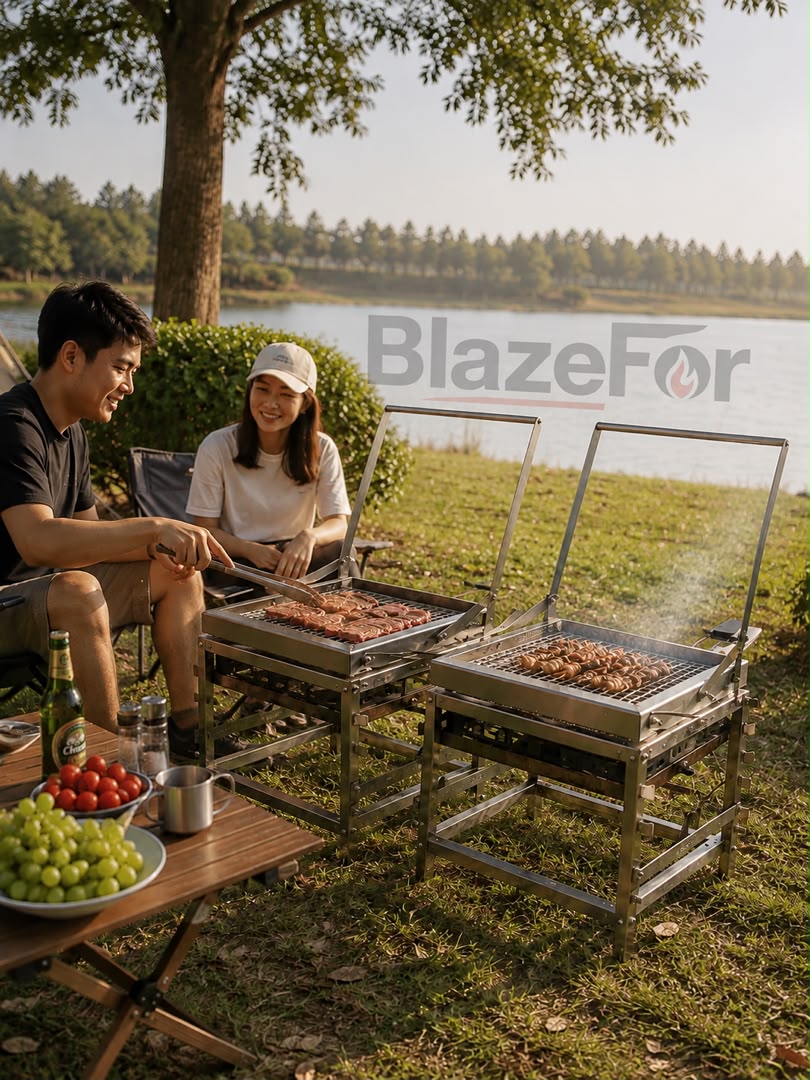 BlazeFor F1 picnic grilling